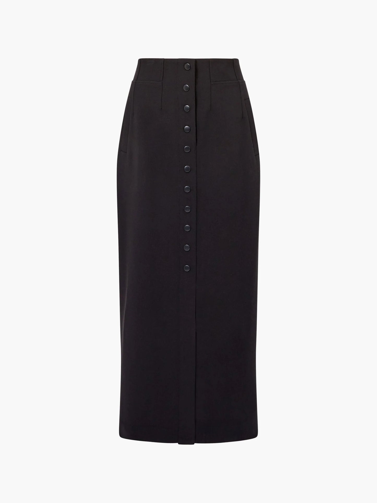 Jaiden Tailored High Waisted Midaxi Skirt
