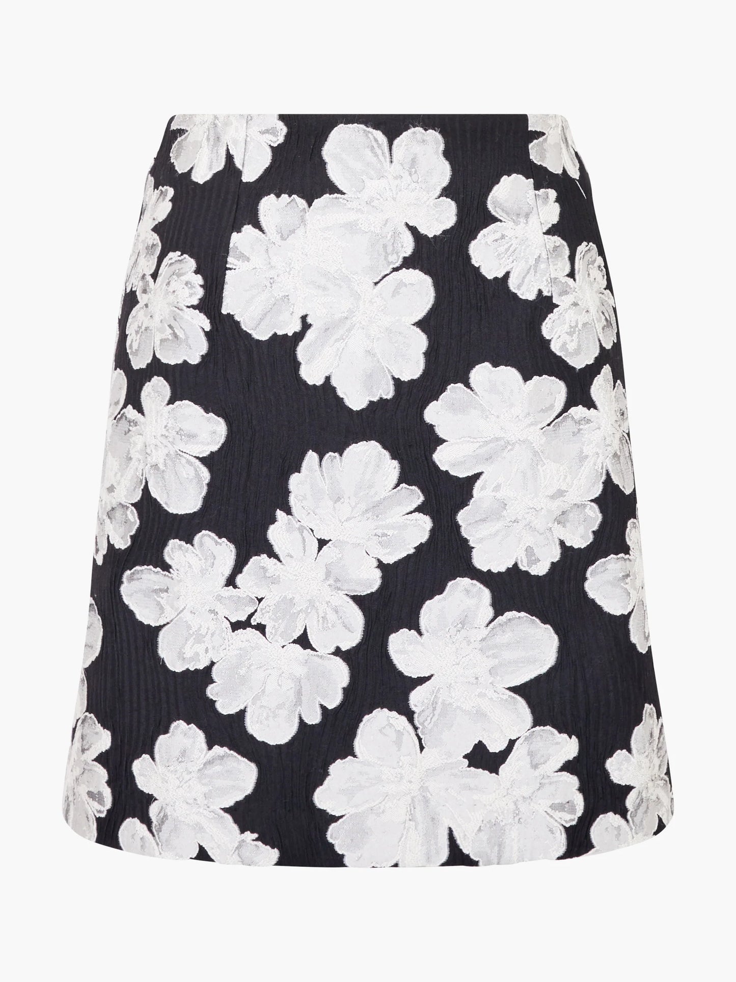 Lora Poly Jacquard Mini Skirt