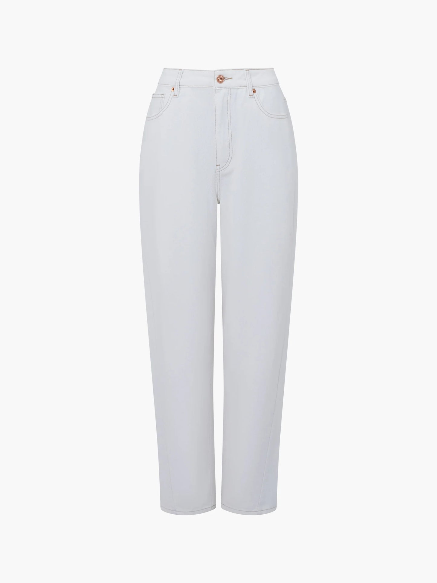 Loren Twill Denim Barrel Leg Jeans