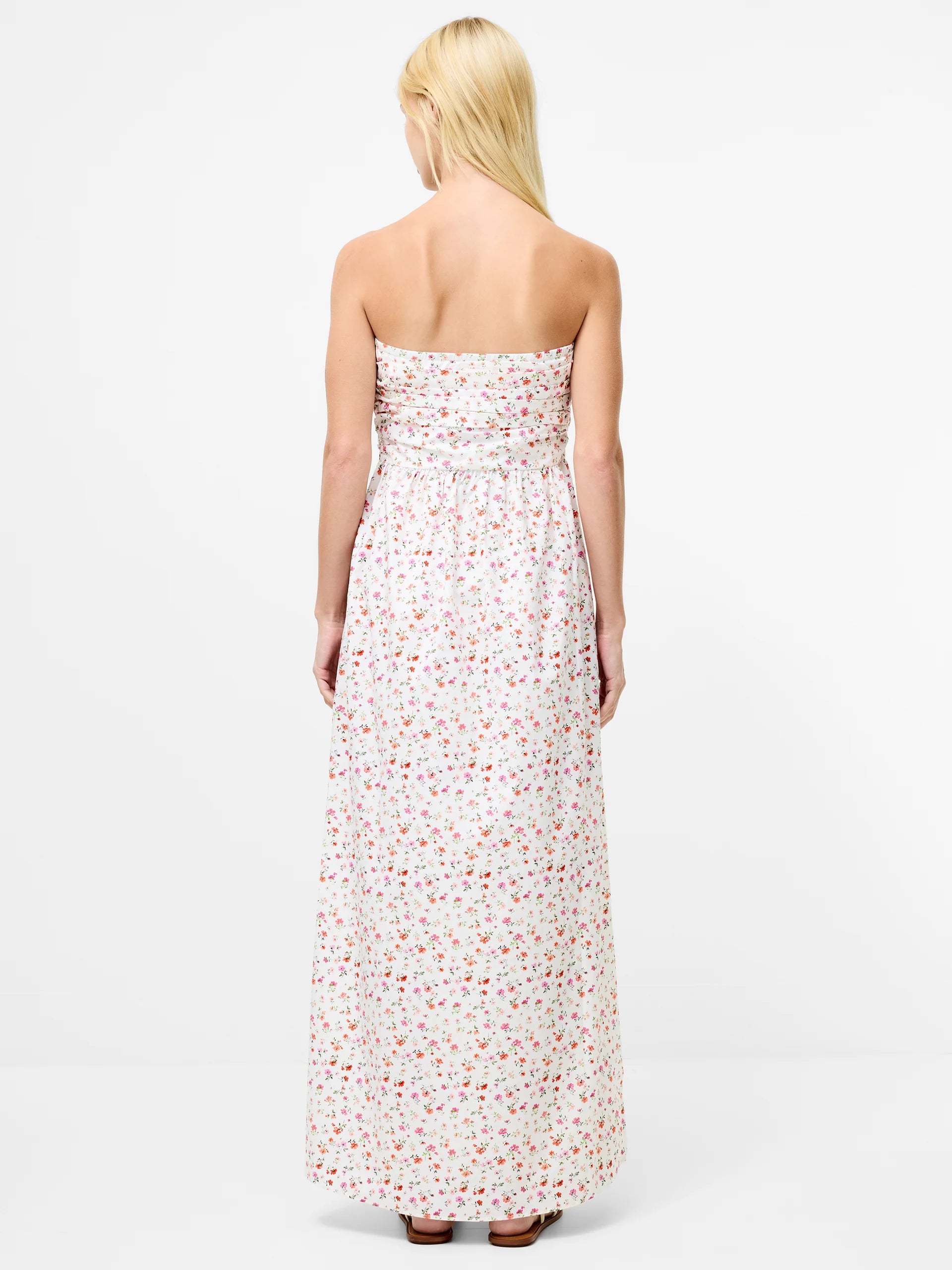 Nomi Cotton Bandeau Maxi Dress