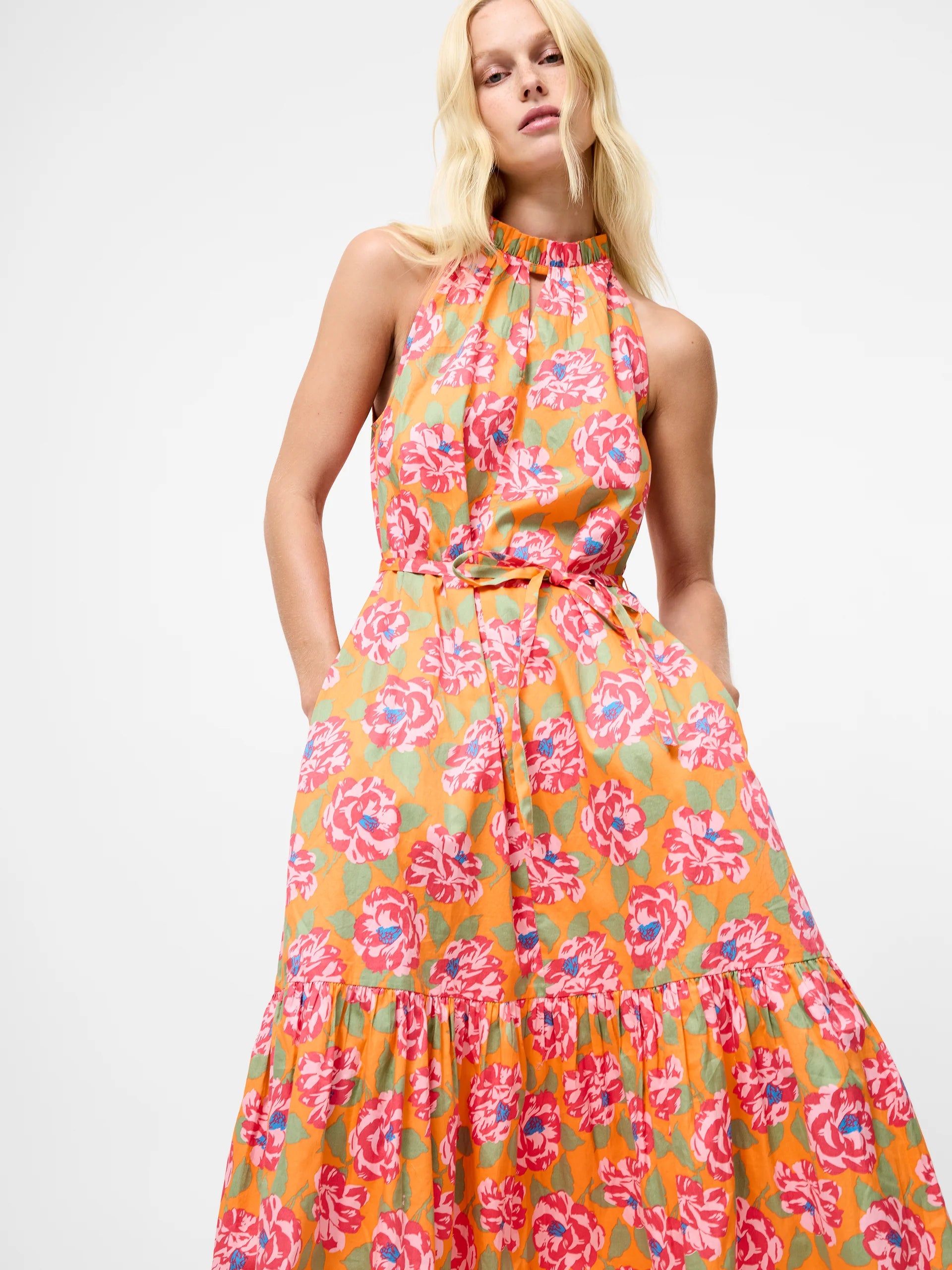 Louisa Alexis Halterneck Dress