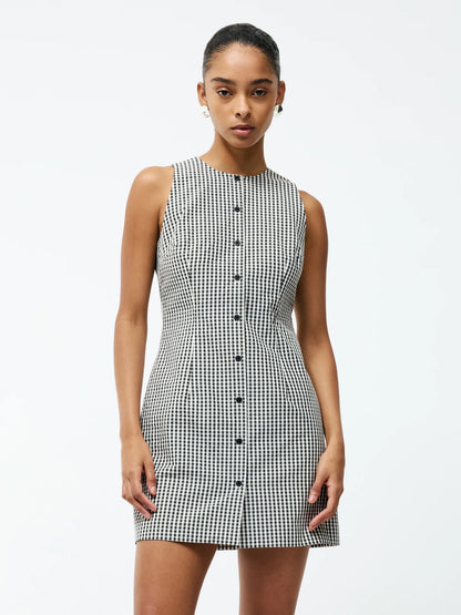 Gingham Mini Dress
