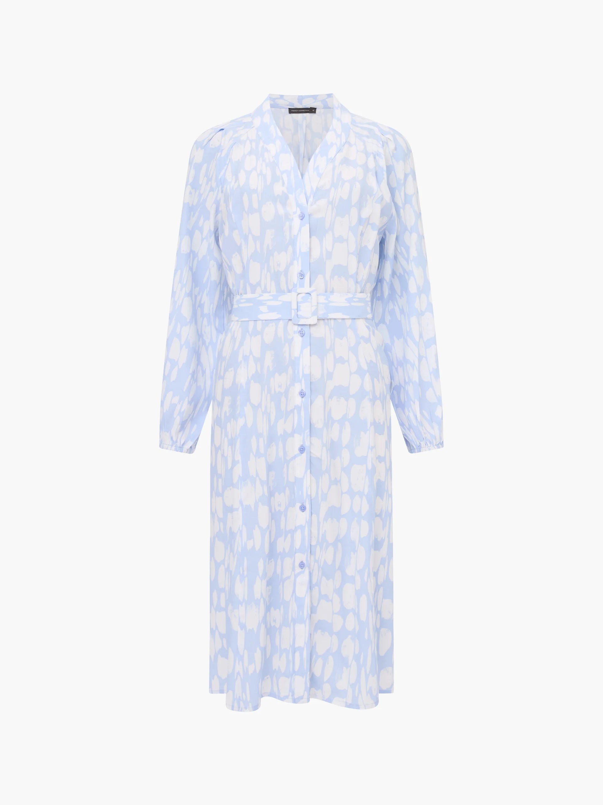 Islanna Long Sleeve Belted Midi Dress