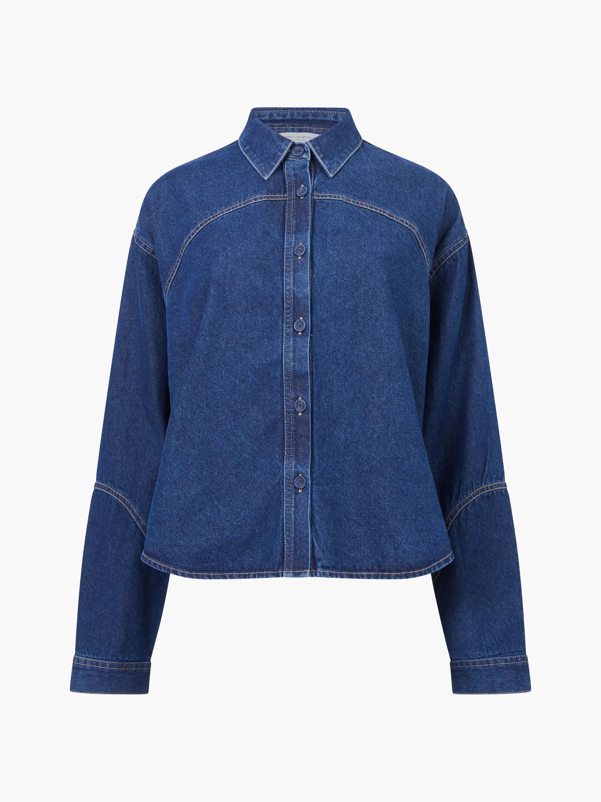 Archie Denim Cropped Shirt