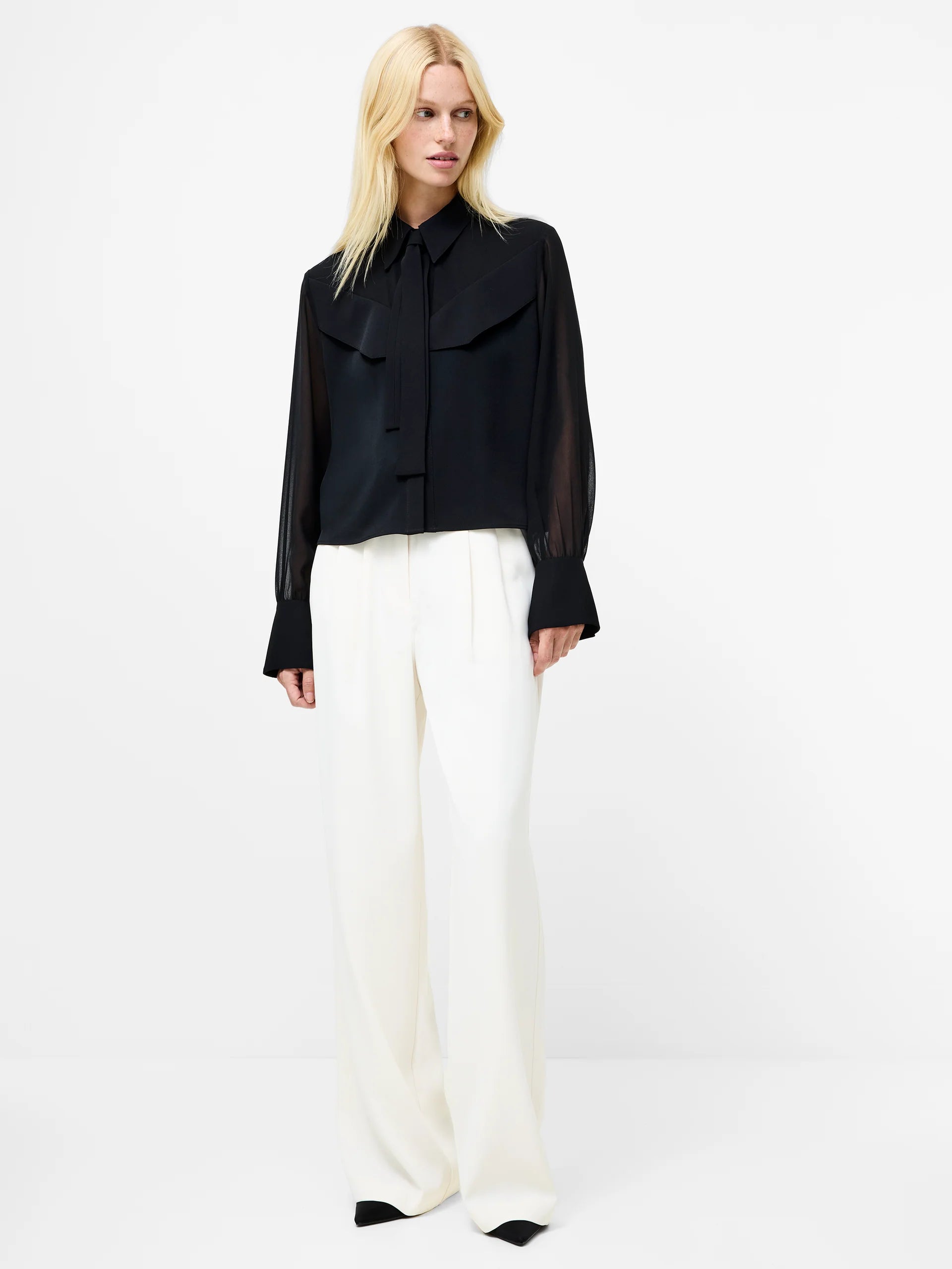 Arezzo Neck Tie Shirt