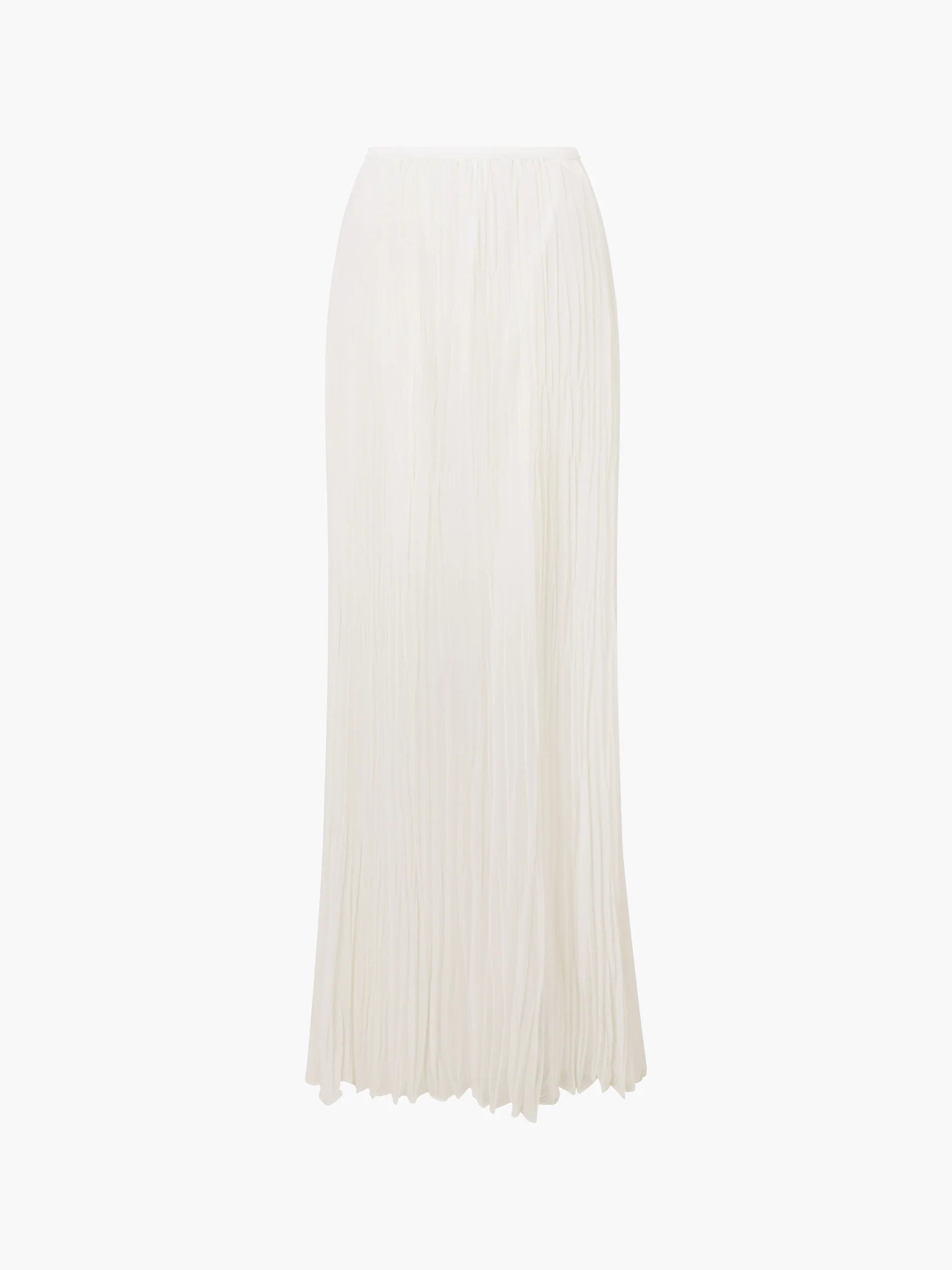 Saylor Pleated Overlay Maxi Skirt