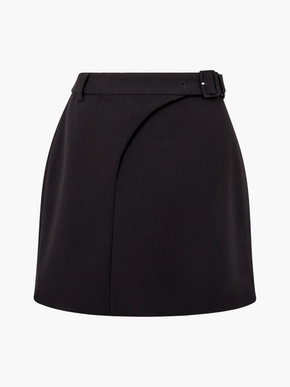 Azra Twill Mini Skirt