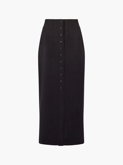 Jaiden Tailored High Waisted Midaxi Skirt