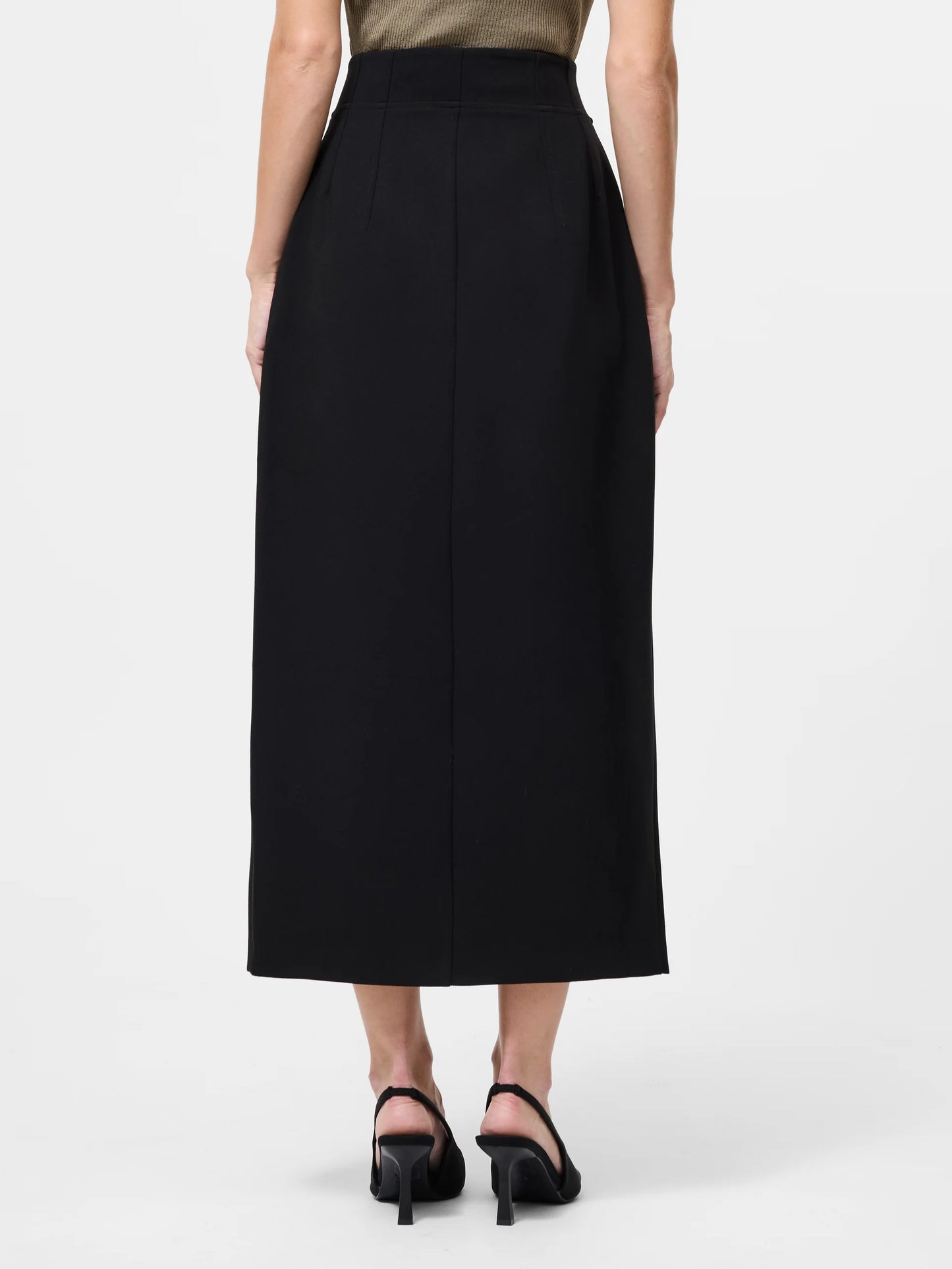 Jaiden Tailored High Waisted Midaxi Skirt