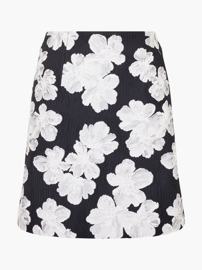 Lora Poly Jacquard Mini Skirt