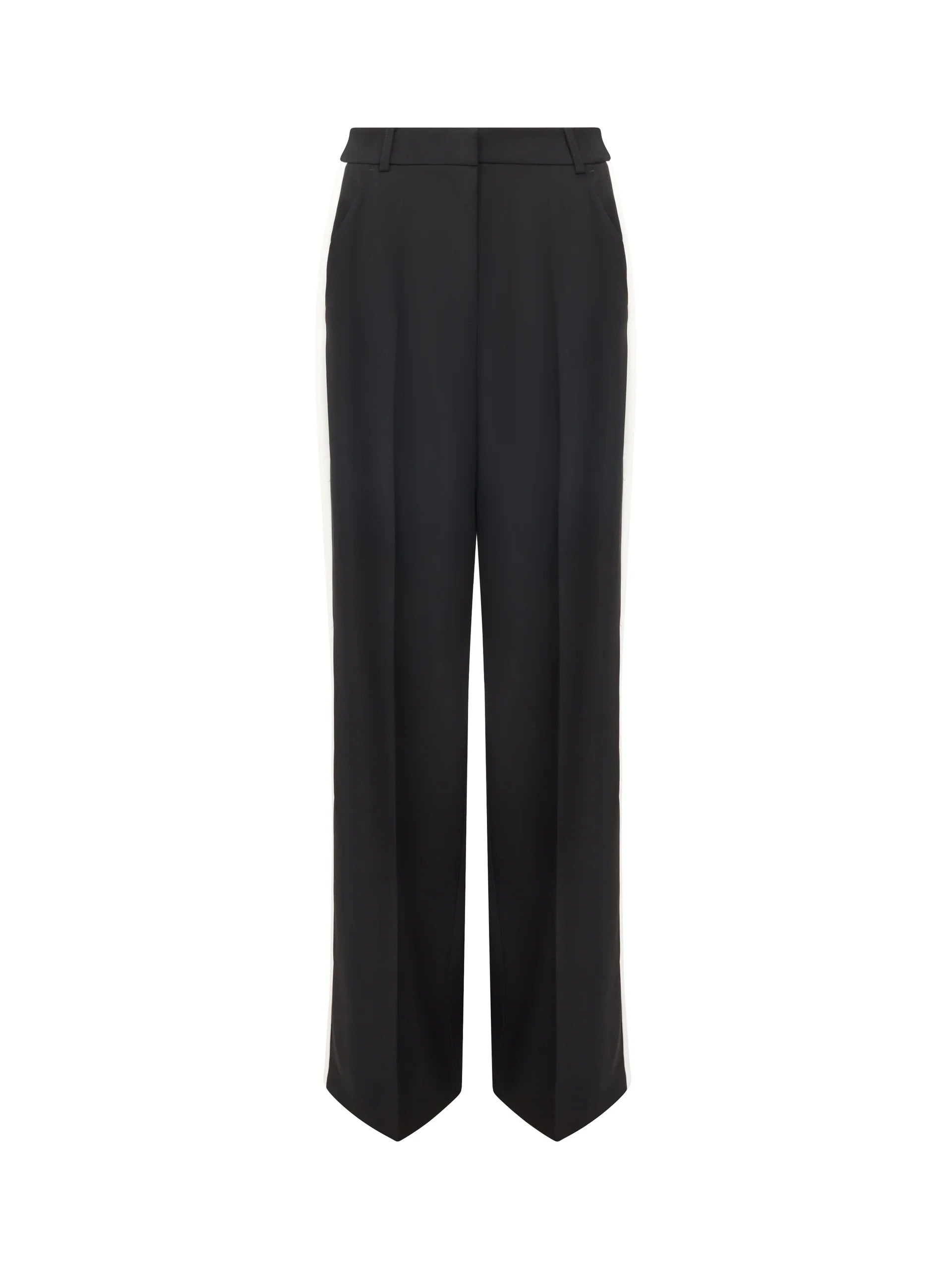 Vinnie Side Stripe Wide Leg Trousers