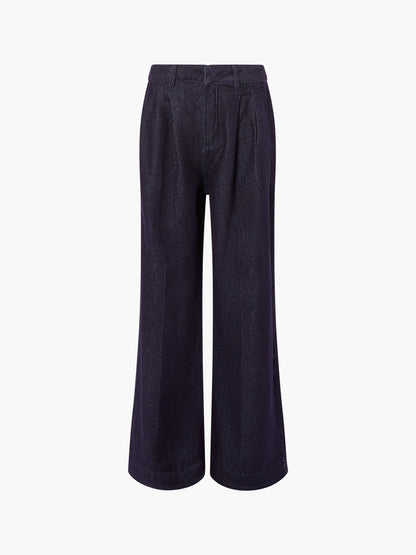 Fletcher Wide Leg Denim Trousers