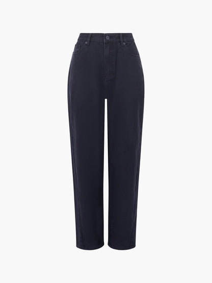 Loren Twill Denim Barrel Leg Jeans