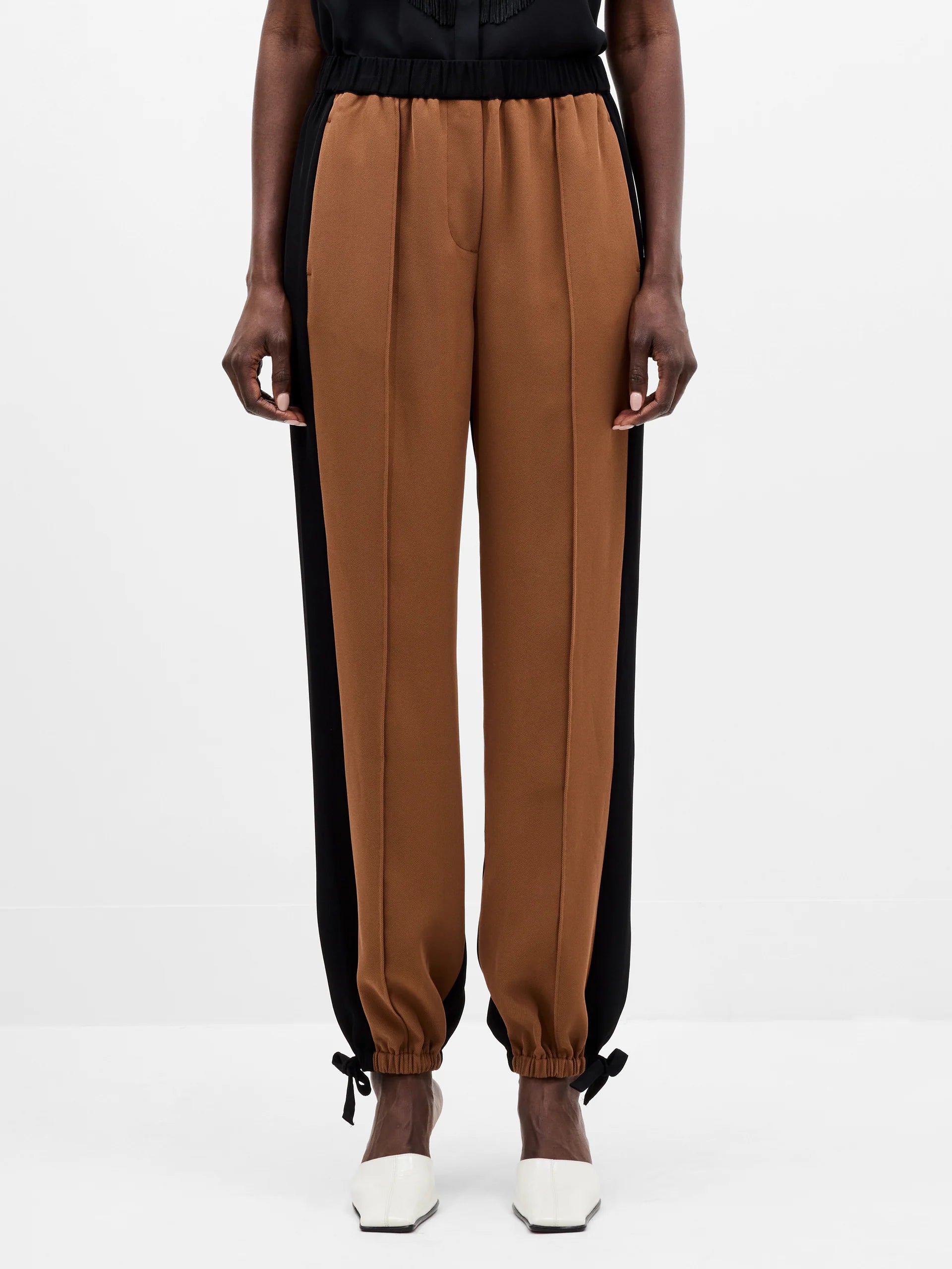 Bella Twill Contrast Trousers