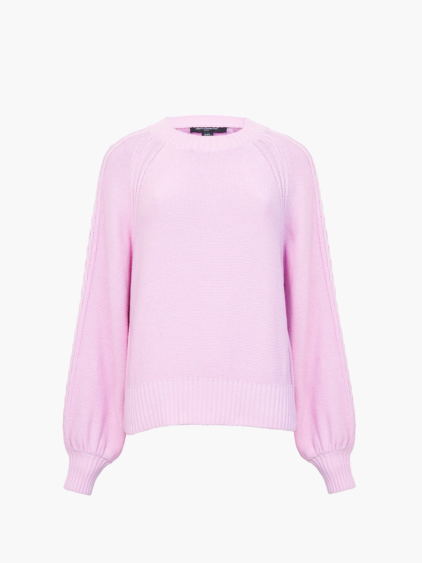 Lily Cable Knit Balloon Sleeve Jumper