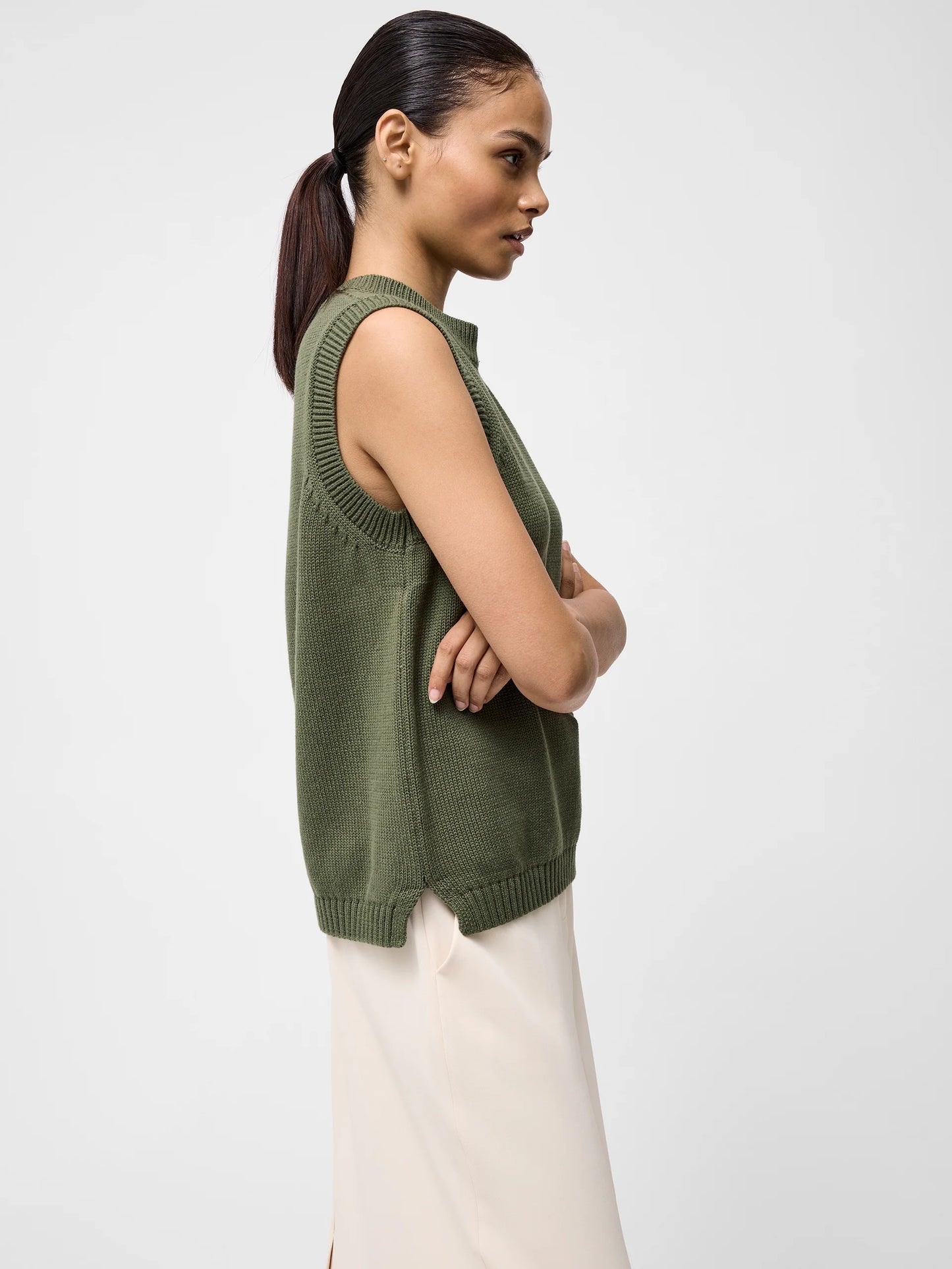 Oversized Knit Tank